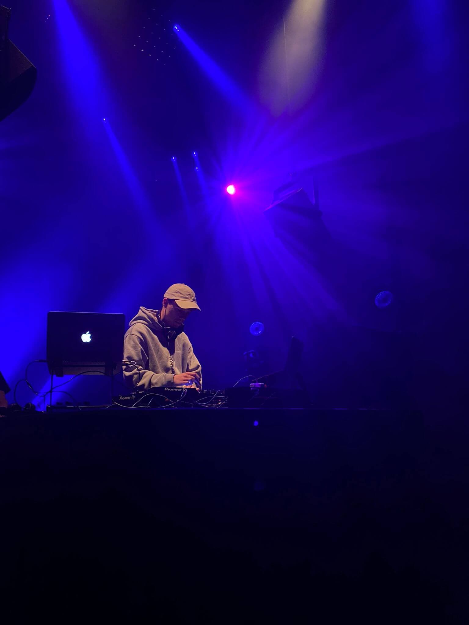 Event with professional lighting